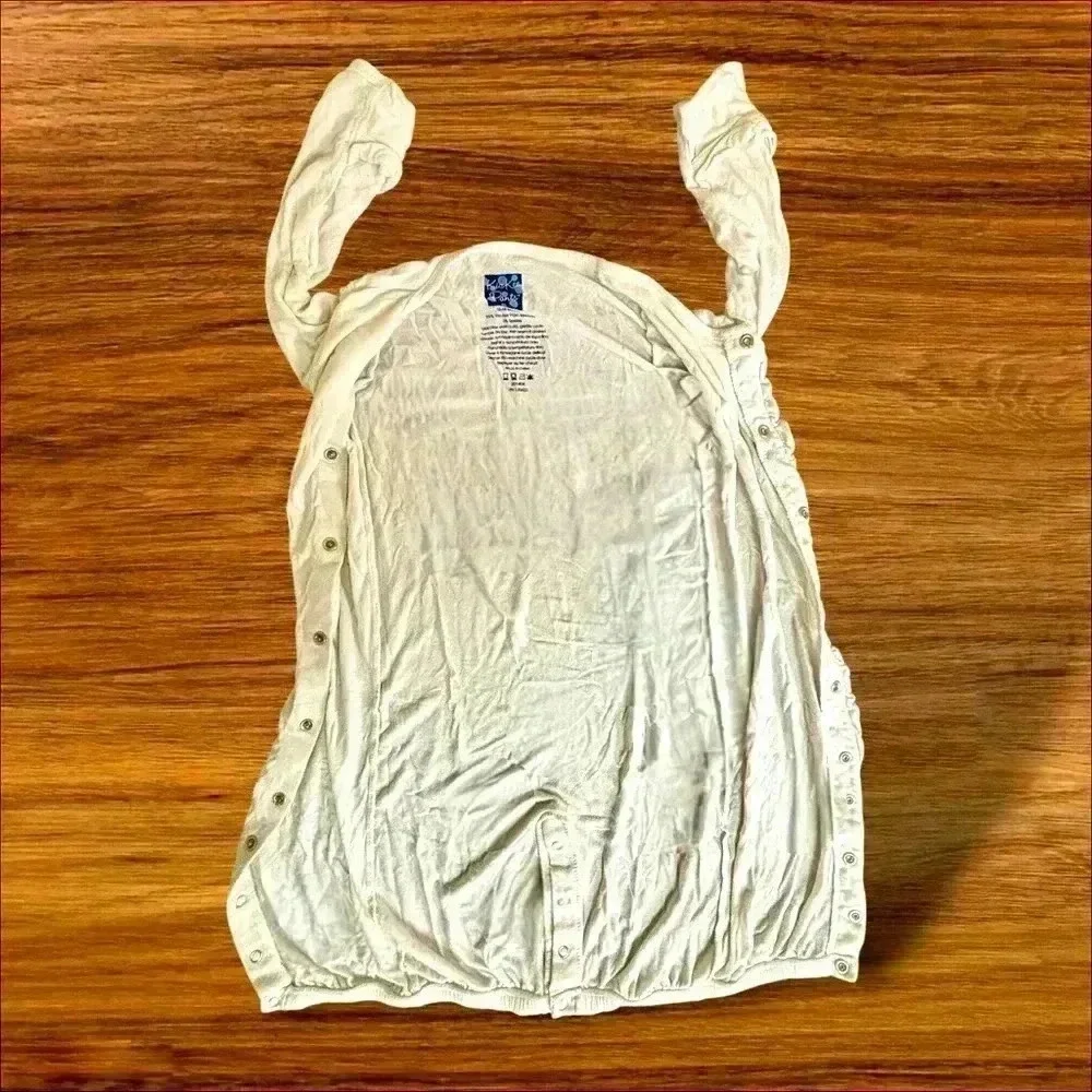 Kickee Pant 18 mo white layette w pants conversion. NL wear, Grt cnditn.